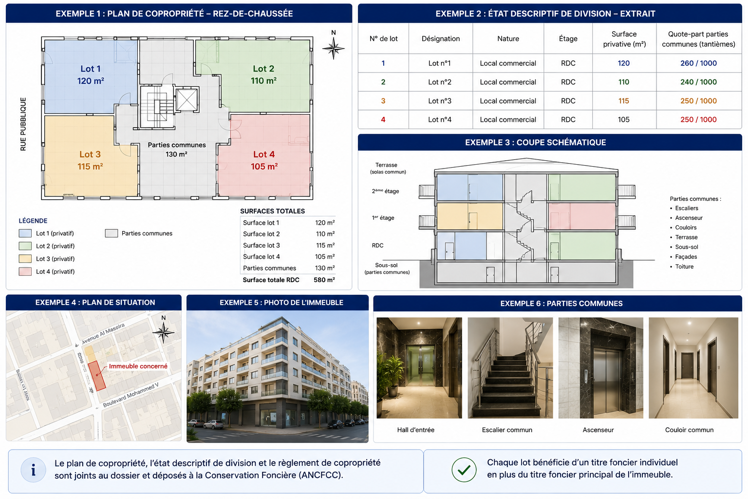 Plan de copropriété