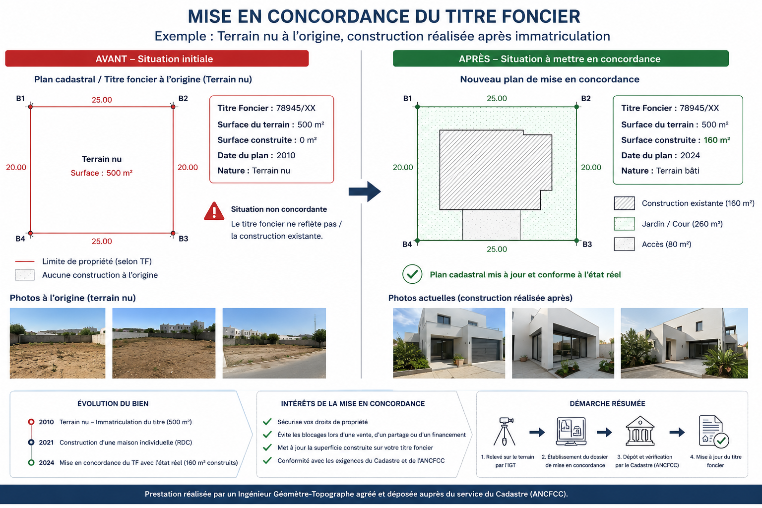 Mise en concordance
