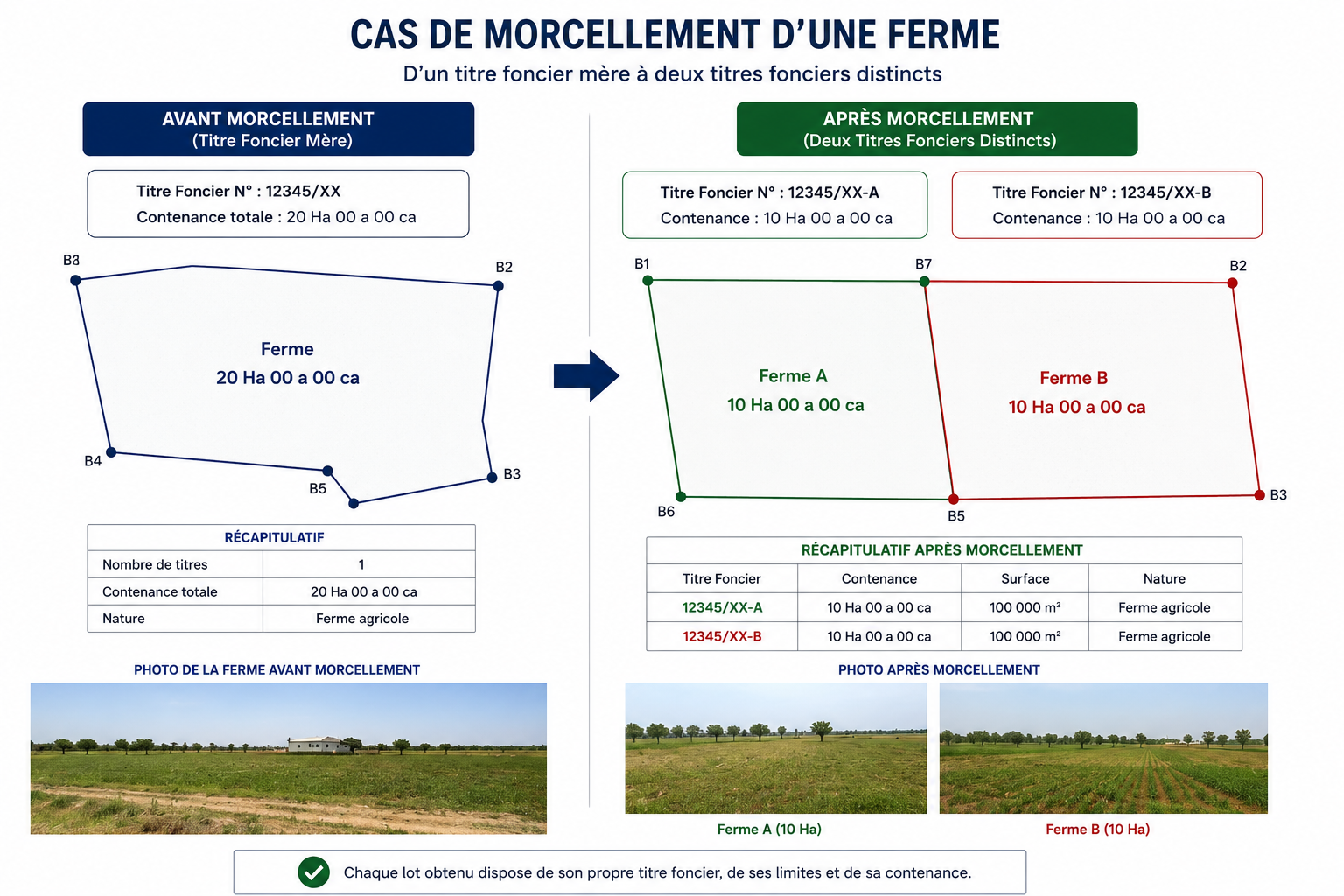 Plan de morcellement