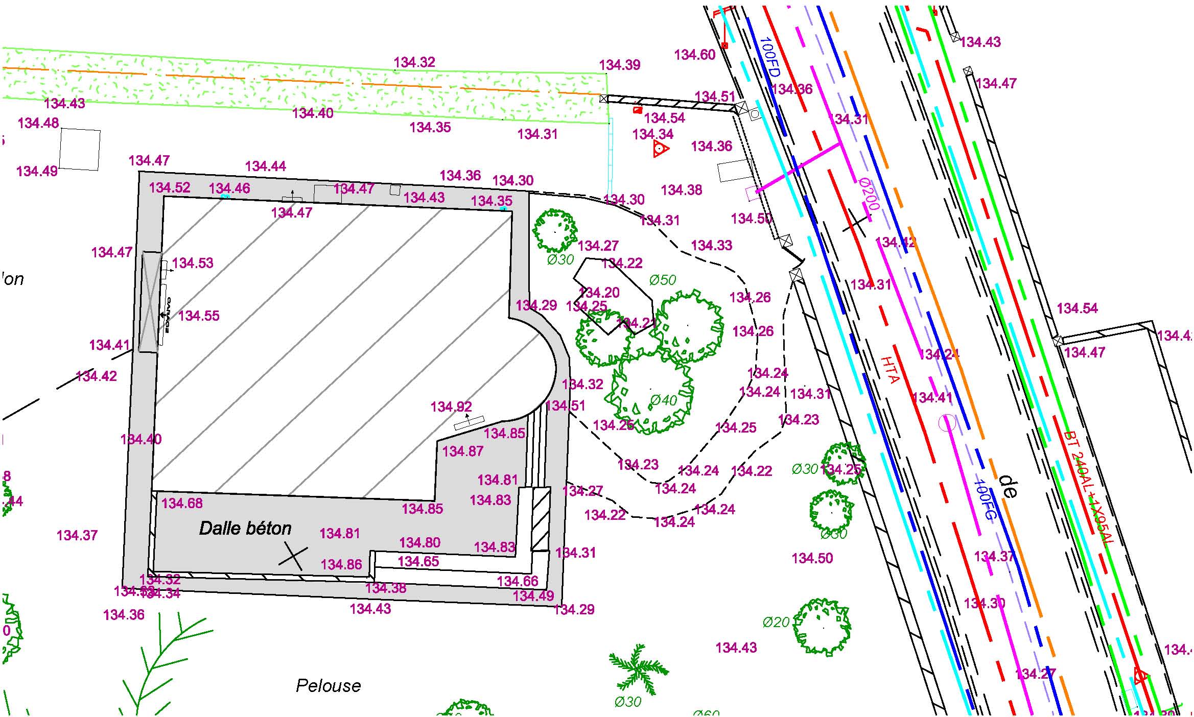 Plan côté